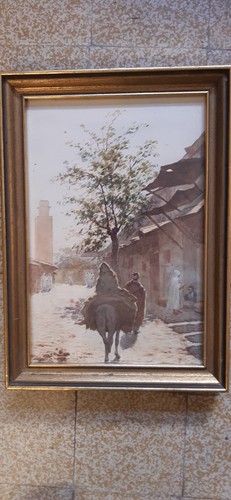 Aquarelle orientaliste - aquarelle,