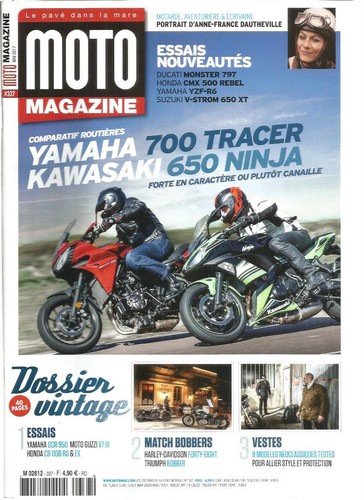 Moto magazine 337 yam 700 - magazine,