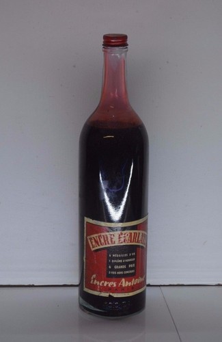 Vintage ink bottle ancienne - ink,
