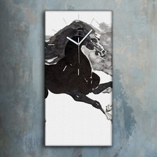 Horloge décorative sur toile