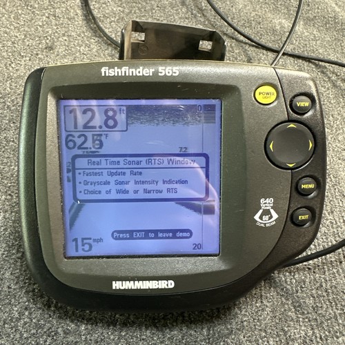 Humminbird 565 fish finder - fish,