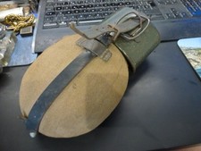 magnifique gourde WWII allemande milieu guerre MN 43,dans son jus,complète,H24cm