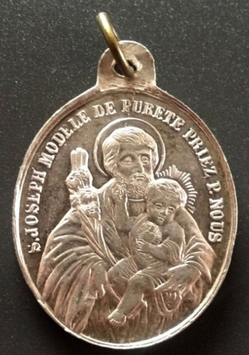 Médaille religieuse fin xixe - médaille,