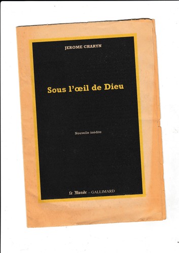 Sous oeil dieu jerome - sous,