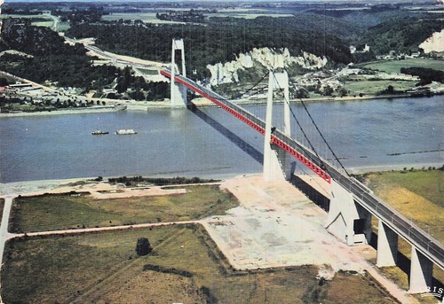 Tancarville pont de - tancarville, le