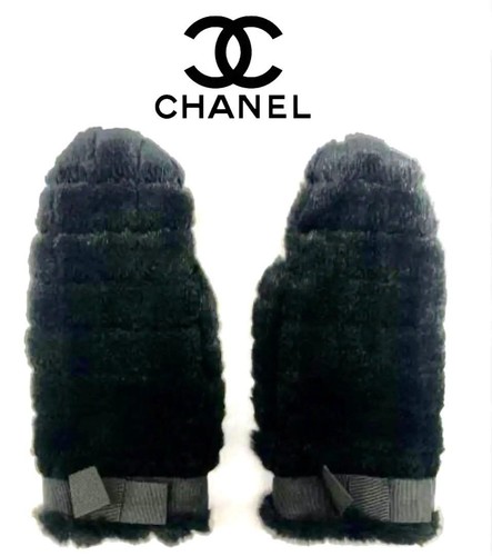 Gants chanel taille fourrure - gants, m