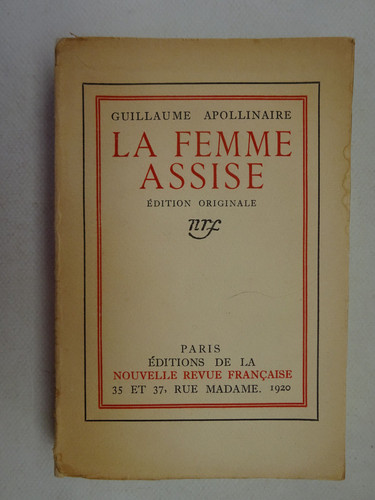 Apollinaire la - apollinaire, (guillaume).