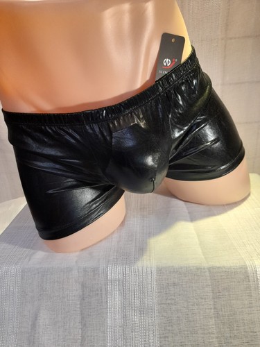 Boxer homme simili cuir - , avec