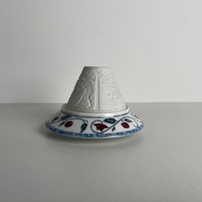 Photophore en porcelaine