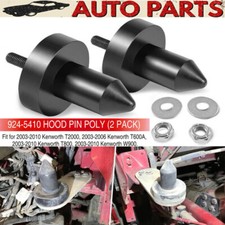 2Pc Polyurethane Hood Pin Support Bushings Kit For Kenworth T2000 T800 T600 W900