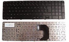 Clavier français azerty noir - français,