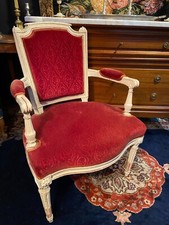 Fauteuil cabriolet velours