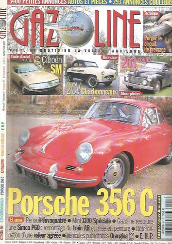 Gazoline porsche 356c - gazoline,