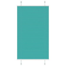 Store plissé vert pétrole