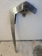 Carter protège chaîne vélo ancien vintage acier chromé