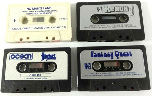 Lot jeux oric - 4, en