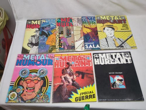Métal hurlant lot revues 43 - mÉtal,