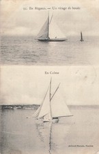 CP EN REGATES VIRAGE BOUEE - EN CALME - 38345