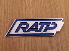 Insigne RATP vintage uniforme