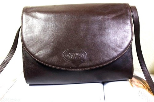 Vintage lanvin brown - vintage, leather