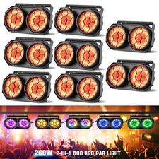10pcs COB LED Par Light 260W
