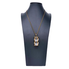 Collier Long Sablier Cristaux