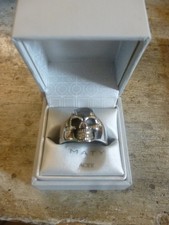 Bague homme Acier Tête de