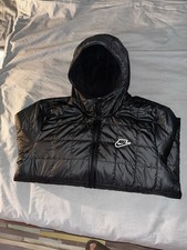 Doudoune Nike Matelassé Noir Thermique 