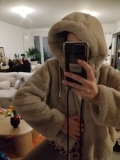 doudoune fourrure Zara taille