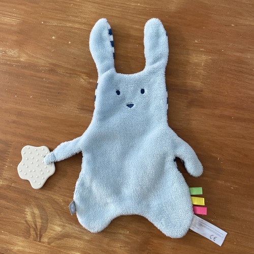 Doudou plat mouchoir lapin - mouchoir,