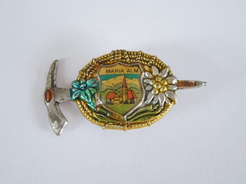 Broche métal émaillée - broche,