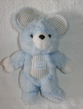 TARTINE ET CHOCOLAT DOUDOU SOURIS VINTAGE BLEU RAYE EXCELLENT ETAT