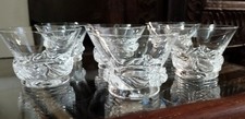 6 verres  à liqueur Daum modèle Sorcy