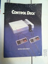 Control Deck NES Nintendo System Instruction Booklet L@@K!