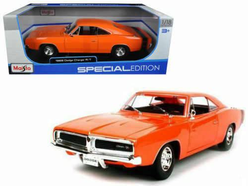 Dodge charger orange - r-t, 1969