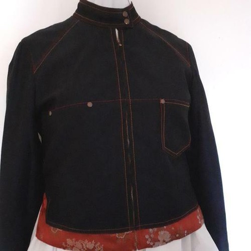 Veste officier courte zippée - officier,