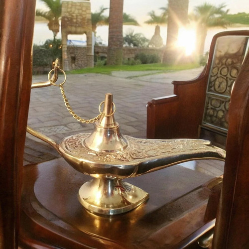Lampe étonnante laiton - lampe, à
