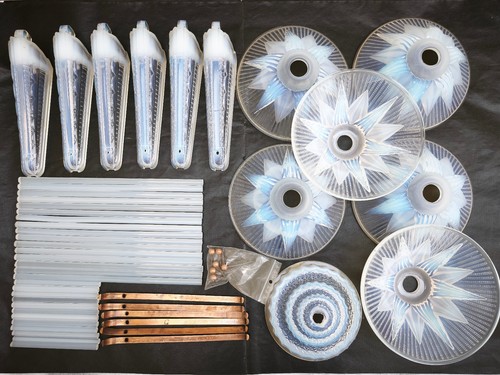 Lustre art déco - petitot, ezan