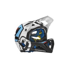 Casque Intégral MTB Stage Troy Lee Design Racing Blanc/Bleu TROY LEE DESIGNS Bic