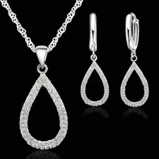  Collier boucles luxe goutte