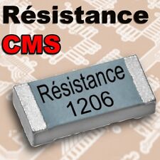  résistance CMS 1206: 1k 1,2K 1,5K 2,2K 2,7K 3,3K 3,9K 4,7K 5,6K  6,8K 8,2K