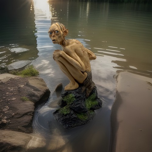 Sideshow weta smeagol the lord - sideshow,