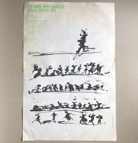 Henri michaux zao wou - zao, wou-ki