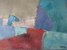 Huile sur toile de