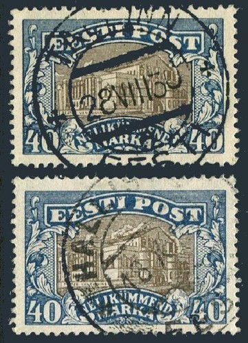 Estonia used michel 62 - 83,,
