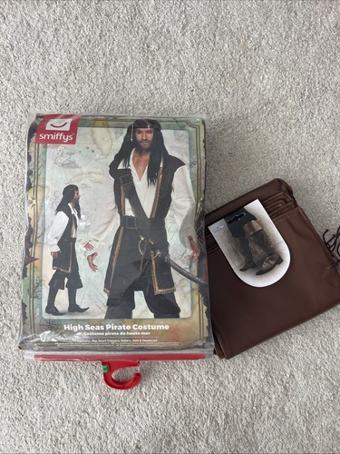 High seas pirate costume - seas, adult