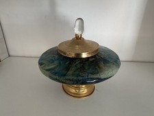 Bonbonnière en verre laqué
