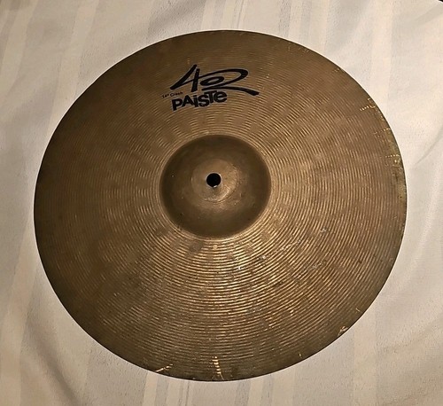 One paiste 402 cymbal - paiste, 14”
