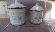 2  Anciens Pots à Condiments