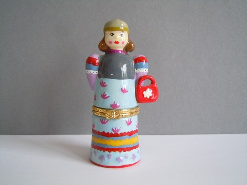 Porcelaine canette figurine - porcelaine,